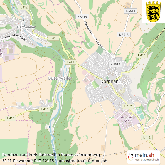 ᐅ Dornhan 72175 › Rottweil › Baden-Württemberg 2023