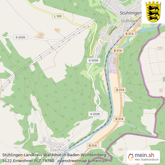 Sthlingen Groe Landstadt Lageplan