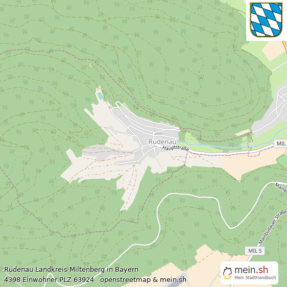 Rdenau Dorf Lageplan
