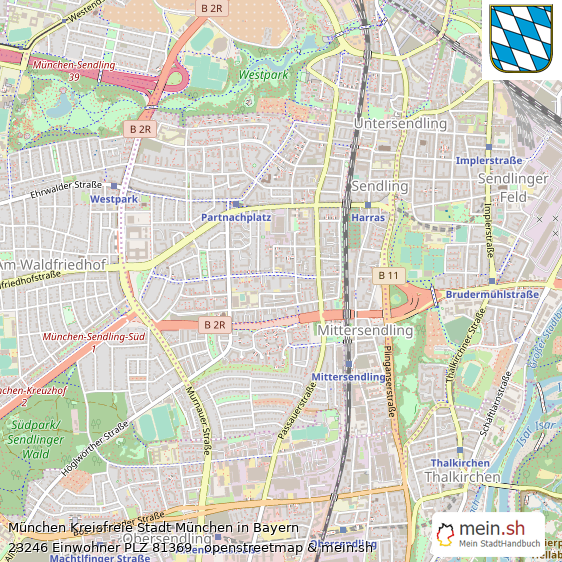 München Kreisfreie Stadt München Lageplan © Openstreetmap Contributors München Metropole Lageplan