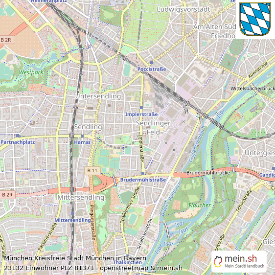 München Kreisfreie Stadt München Lageplan © Openstreetmap Contributors München Metropole Lageplan