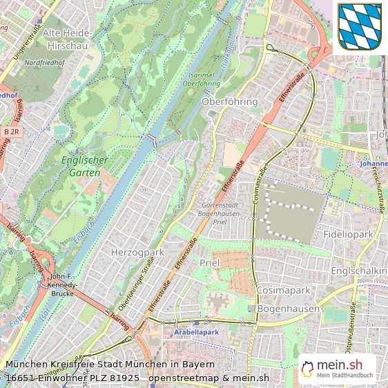 M?nchen Metropole Lageplan
