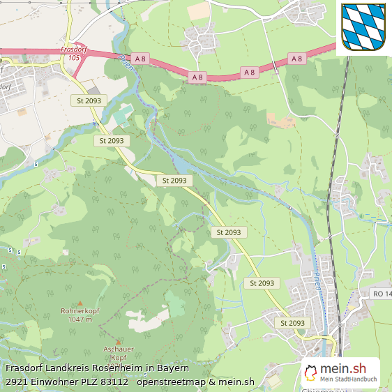 Frasdorf Landstadt Lageplan