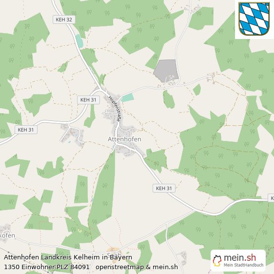 ᐅ Attenhofen 84091 › Kelheim › Bayern 2024