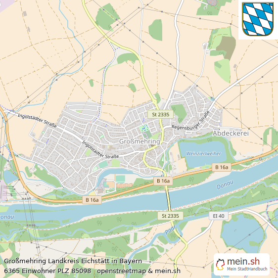 Gromehring Groe Landstadt Lageplan