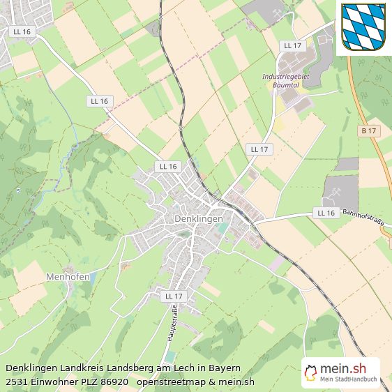 Denklingen Landstadt Lageplan
