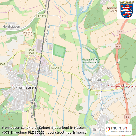 ᐅ Fronhausen 35112 › MarburgBiedenkopf › Hessen 2024