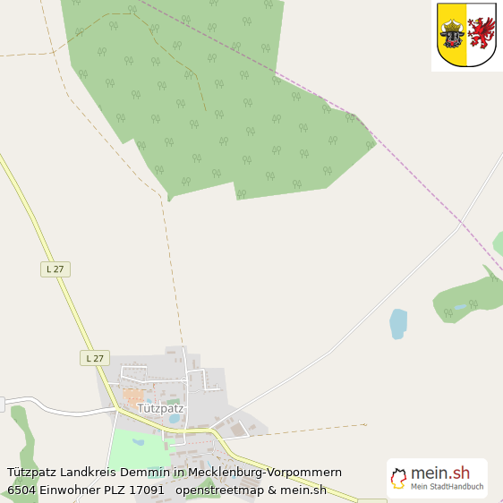 Ttzpatz Dorf Lageplan