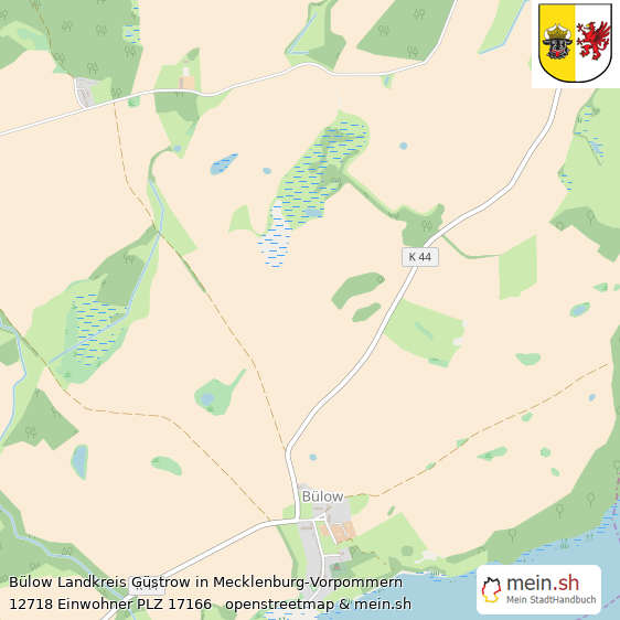 Blow Kleines Dorf Lageplan