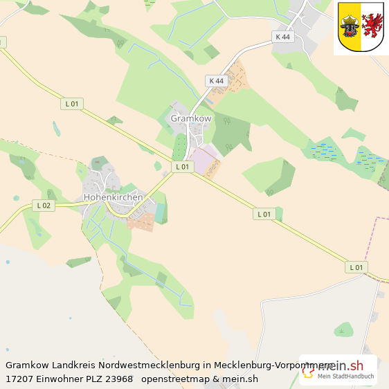 Gramkow Landkreis Nordwestmecklenburg Lageplan © Openstreetmap Contributors Gramkow Lageplan