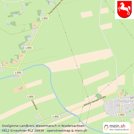 Ovelgnne Groe Landstadt Lageplan