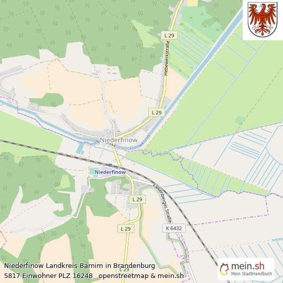 ᐅ Niederfinow 16248 › Barnim › Brandenburg 2023