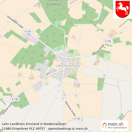 ᐅ Lahn 49757 › Emsland › Niedersachsen 2024