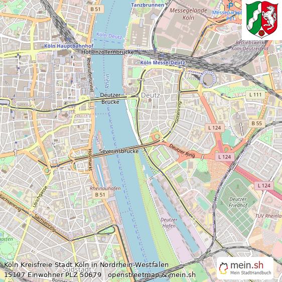 K?ln Kreisfreie Stadt K?ln Lageplan © Openstreetmap Contributors K?ln Metropole Lageplan