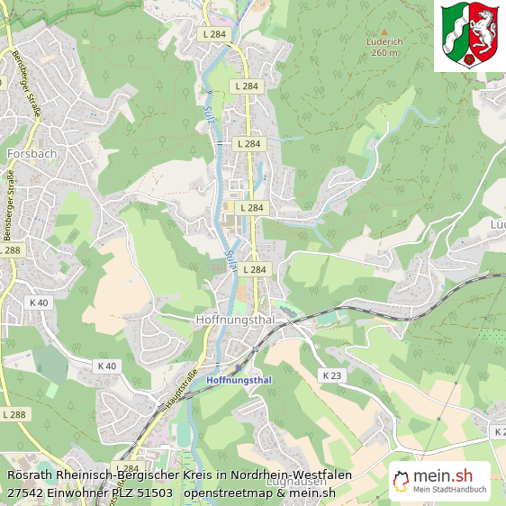 Rsrath Kleine Mittelstadt Lageplan
