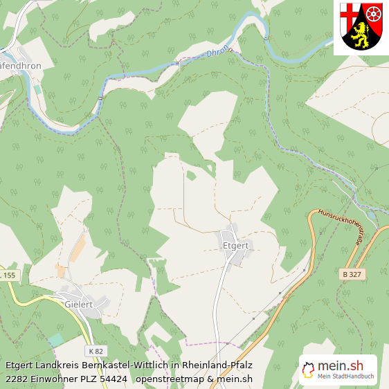 Etgert Kleines Dorf Lageplan
