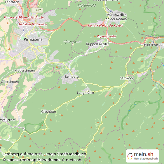 Lemberg Landstadt Karte