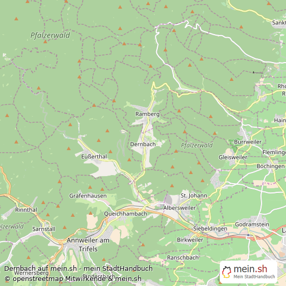 Dernbach Dorf Karte