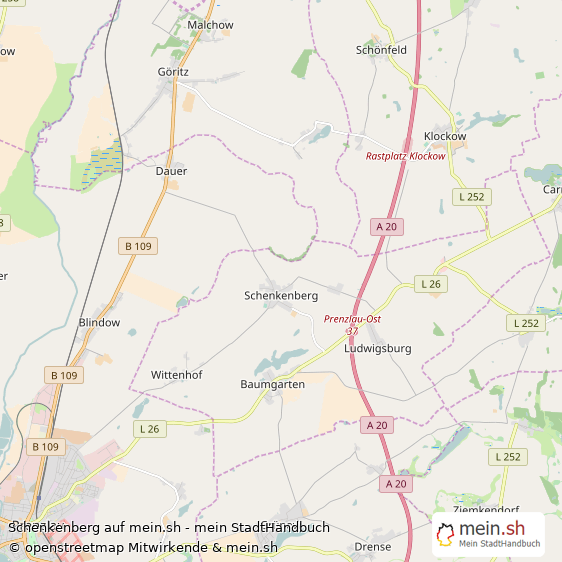 Schenkenberg Landkreis Uckermark Landkarte © Openstreetmap Contributors Schenkenberg Dorf Karte