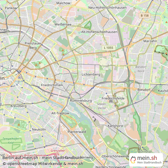 Berlin Metropole Karte