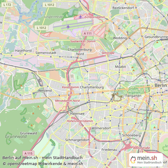 Berlin Metropole Karte