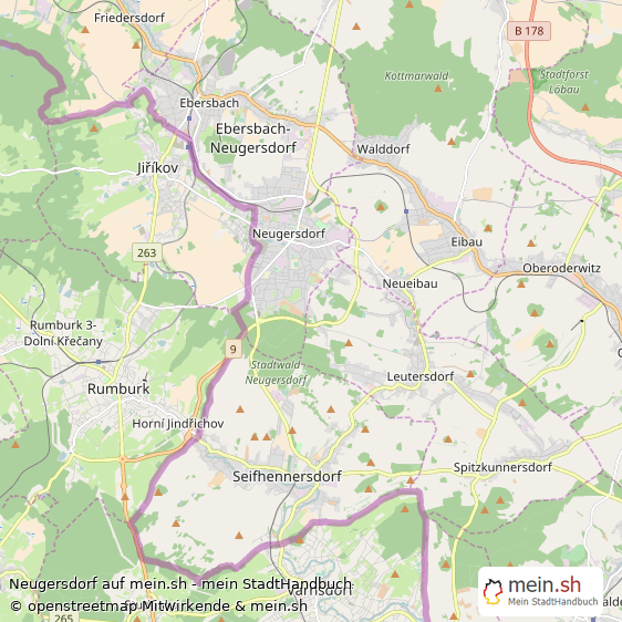 Neugersdorf  Karte