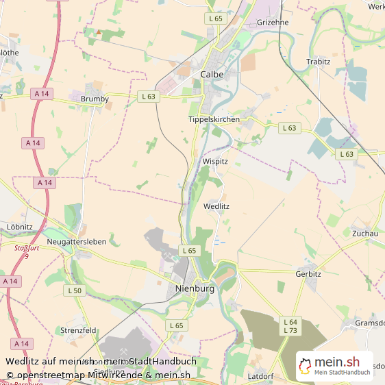 Wedlitz Landkreis Bernburg Landkarte © Openstreetmap Contributors Wedlitz Karte