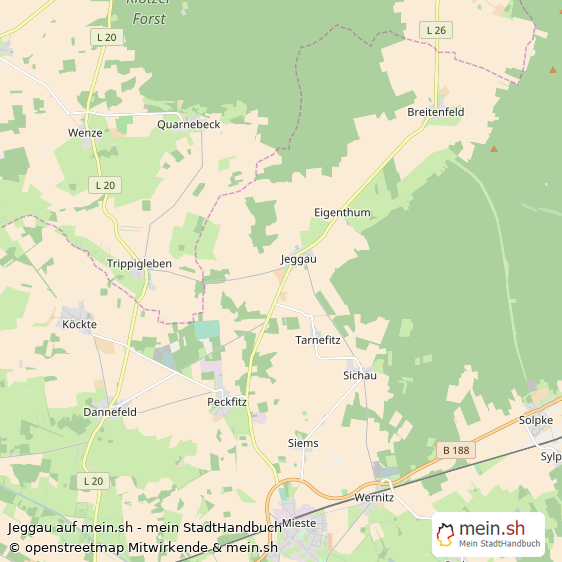 Jeggau Altmarkkreis Salzwedel Landkarte © Openstreetmap Contributors Jeggau Karte