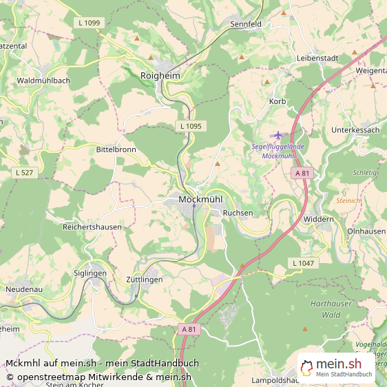 Mckmhl Groe Landstadt Karte