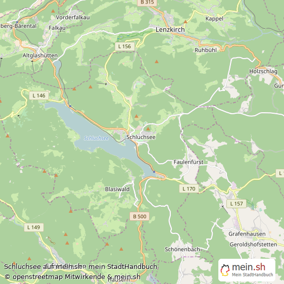 ᐅ Schluchsee 79859 › Breisgau-Hochschwarzwald › Baden-Württemberg 2023