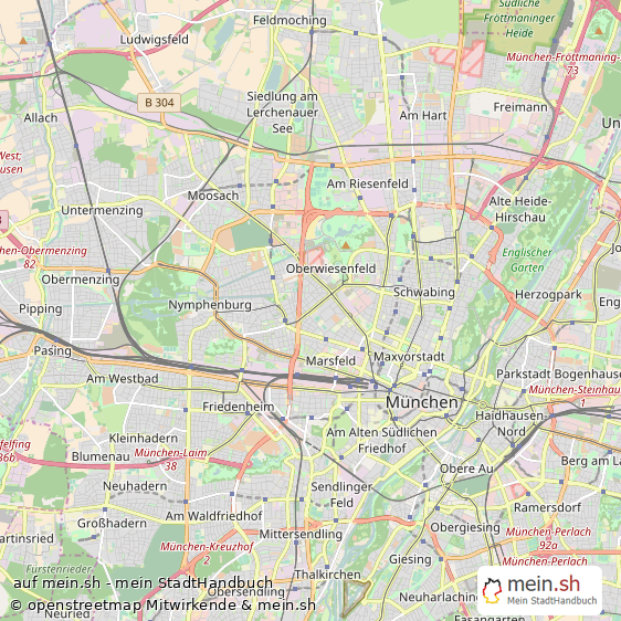 M?nchen Metropole Karte