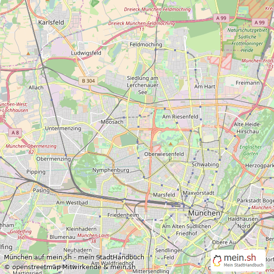 München Kreisfreie Stadt München Landkarte © Openstreetmap Contributors München Metropole Karte