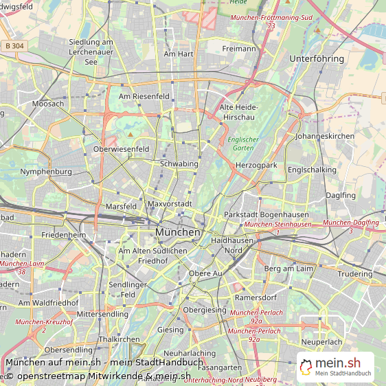 München Kreisfreie Stadt München Landkarte © Openstreetmap Contributors München Metropole Karte