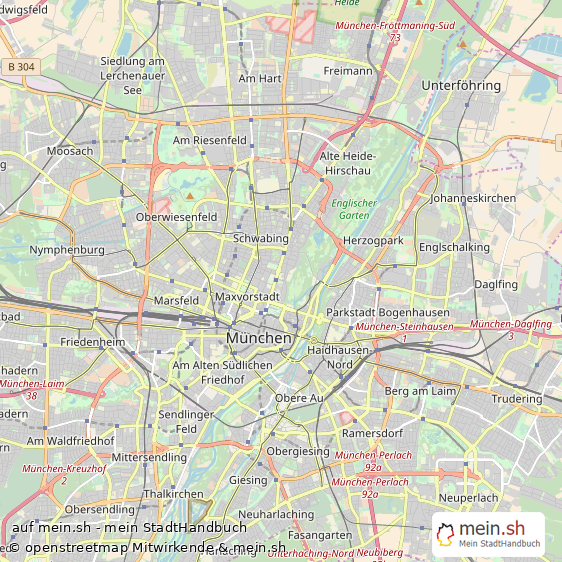 M?nchen Metropole Karte