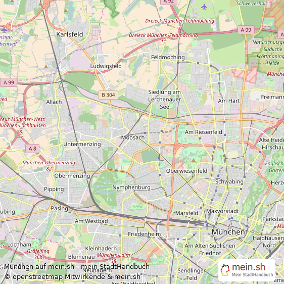 München Kreisfreie Stadt München Landkarte © Openstreetmap Contributors München Metropole Karte
