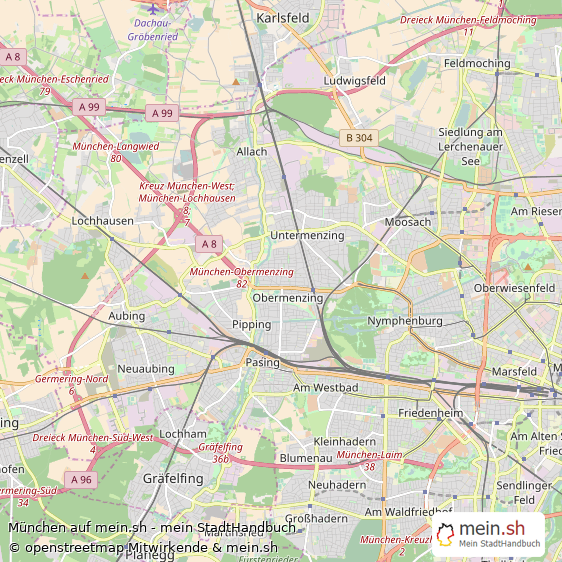 München Kreisfreie Stadt München Landkarte © Openstreetmap Contributors München Metropole Karte