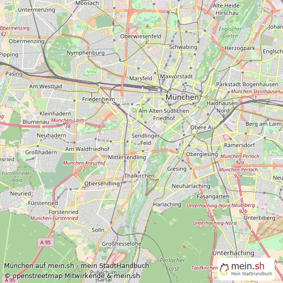 München Kreisfreie Stadt München Landkarte © Openstreetmap Contributors München Metropole Karte