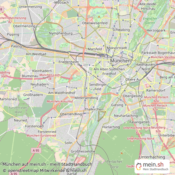München Kreisfreie Stadt München Landkarte © Openstreetmap Contributors München Metropole Karte