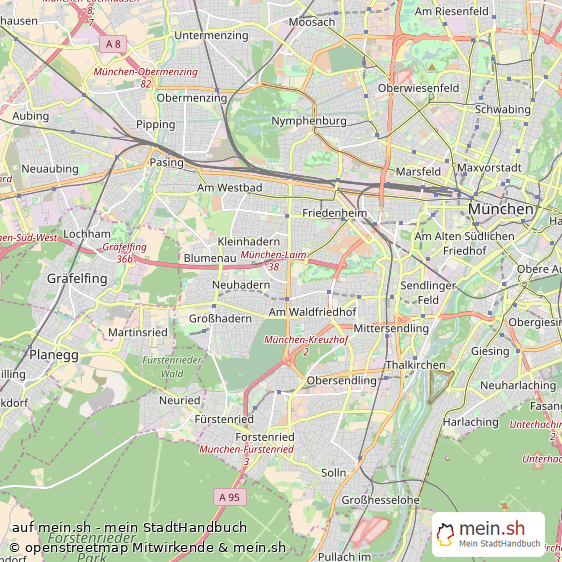 M?nchen Metropole Karte