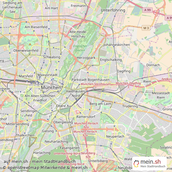 M?nchen Metropole Karte