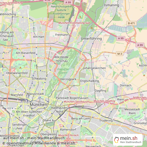 M?nchen Metropole Karte