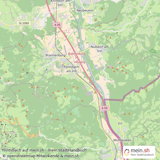 Flintsbach  Karte