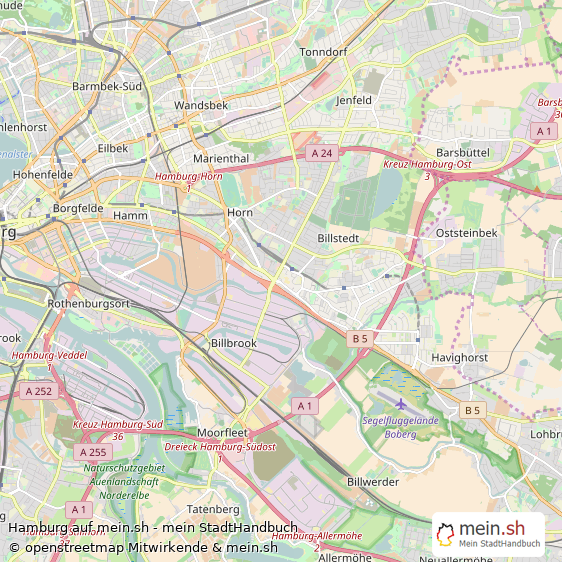 Hamburg Metropole Karte
