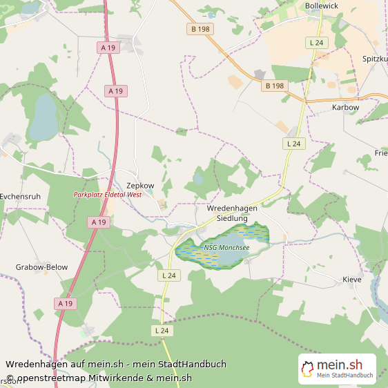 Wredenhagen Landkreis Müritz Landkarte © Openstreetmap Contributors Wredenhagen Kleines Dorf Karte
