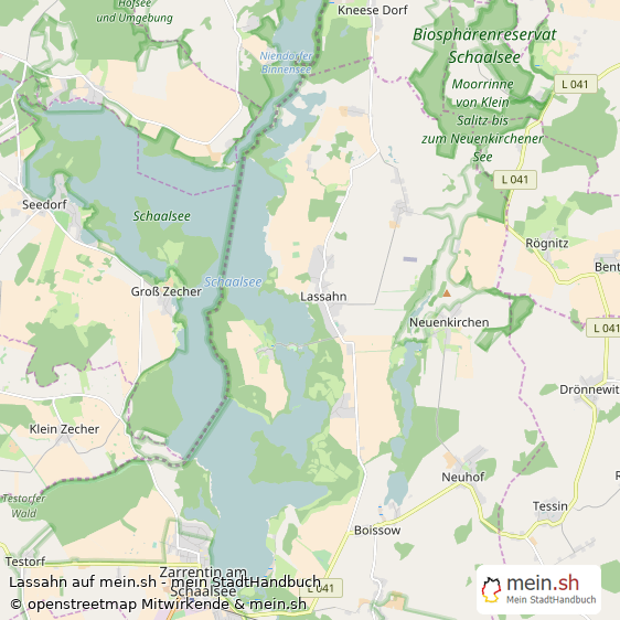 Lassahn Landkreis Ludwigslust Landkarte © Openstreetmap Contributors Lassahn Karte