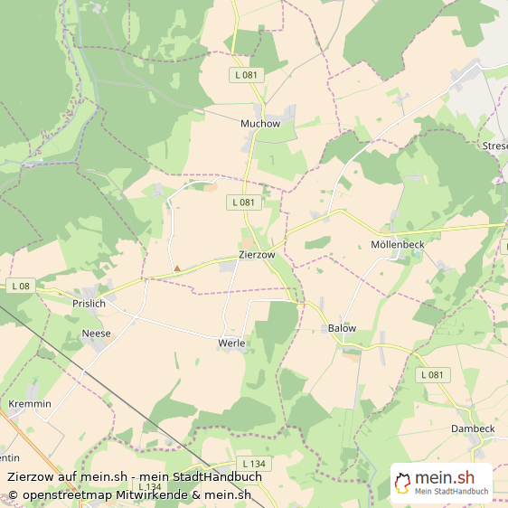 ᐅ Zierzow 19300 › Ludwigslust › MecklenburgVorpommern 2024