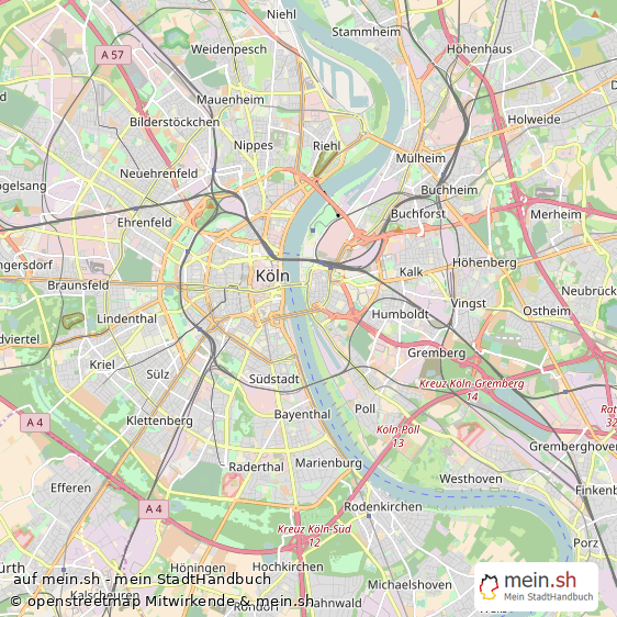 K?ln Kreisfreie Stadt K?ln Landkarte © Openstreetmap Contributors K?ln Metropole Karte