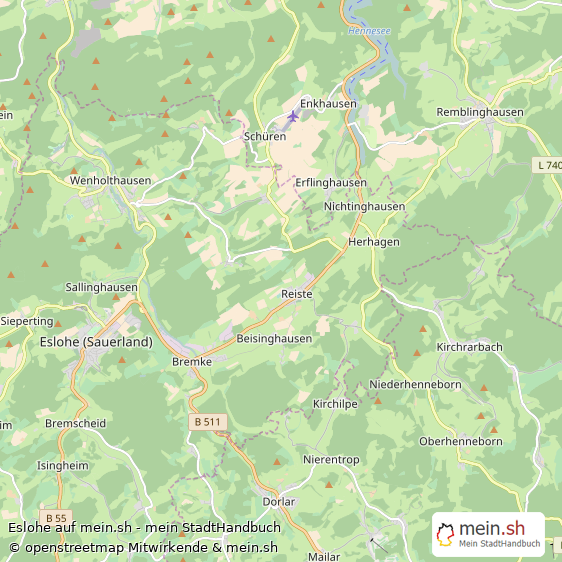 ᐅ Eslohe 59889 › Hochsauerlandkreis › Nordrhein-Westfalen 2023
